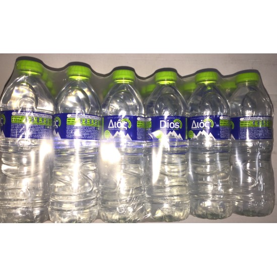 Νερό εμφιαλωμένο Διός 0,5L  συσκ. 24τεμ