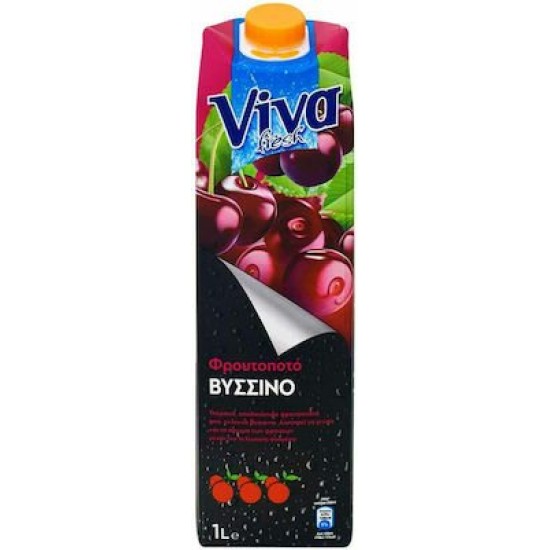 Φρουτοποτό Βύσσινο VIVA 1L