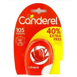 CANDEREL ΓΛΥΚΑΝΤΙΚΟ, 105ΤΜΧ ΤΑΜΠΛΕΤΕΣ