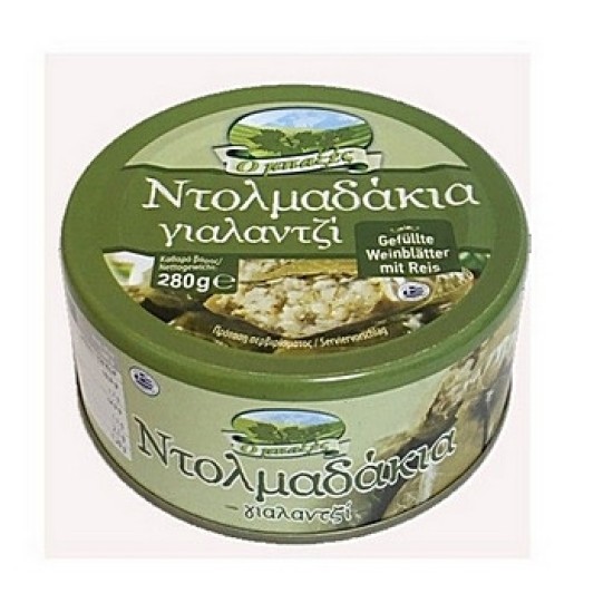 Ο Μπαξές Κονσέρβα Ντολμαδάκια Γιαλατζί  280gr