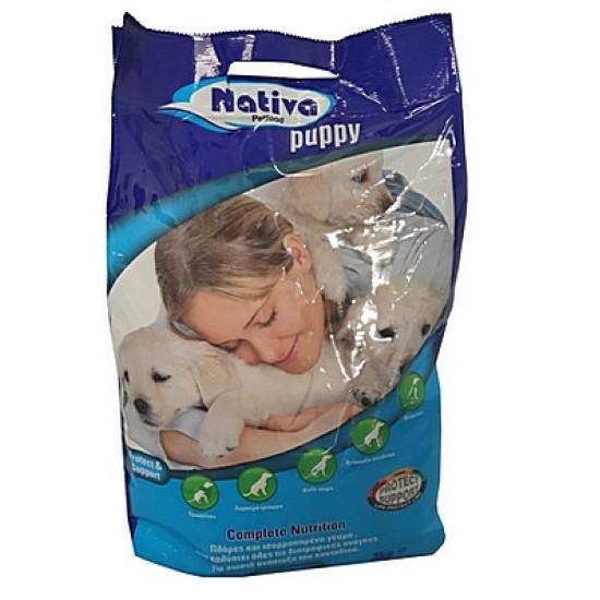 Nativa, κροκέτα σκύλου για κουτάβια, 3kg