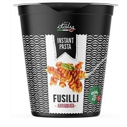 Ετοιμο γεύμα, instant pasta, 70gr Fusilli με σαλτσα ARRABBIATA
