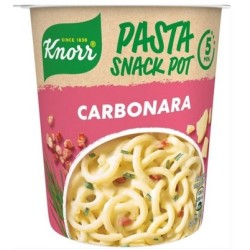 Knorr snack pot καρμπονάρα 60gr