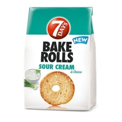 7 DAYS BAKE ROLLS 80ΓΡ SOUR CREAM & ONION