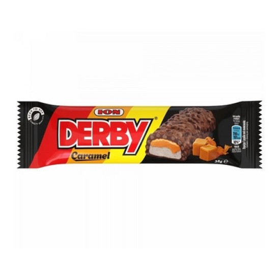 ΙΟΝ DERBY 38ΓΡ ΣΟΚΟΛΑΤΑ CARAMEL