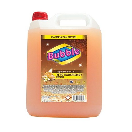 Υγρό καθαρισμού χεριών bubble, συσκ. 4L