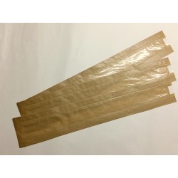Χαρτοσακούλα καφέ κραφτ παράθυρο  9Χ60, δέμα 10kg