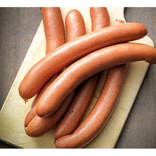 Λουκάνικα τύπου Φρανφουρτης, για Hot Dogs, με το κιλό