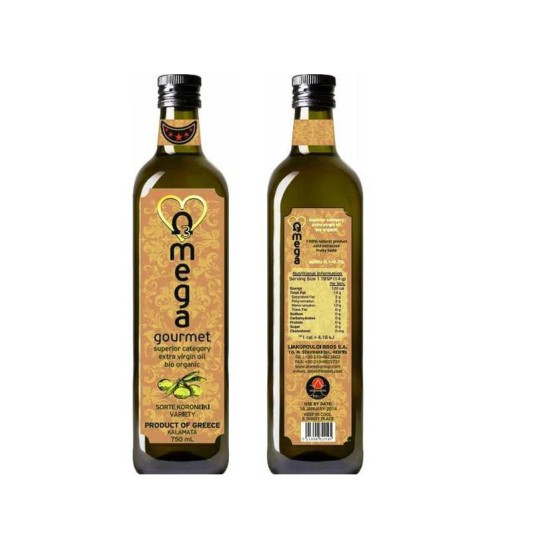 Παρθένο Ελαιόλαδο Βιολογικό OMEGA 750ml