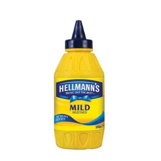 Hellmans mild μουστάρδα 500γρ