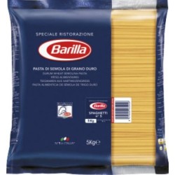 Barilla επαγγελματικό spaghetti No5, 5kg