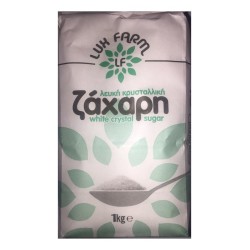 Ζάχαρη Λευκή Κρυσταλική Lux Farm 1 kg