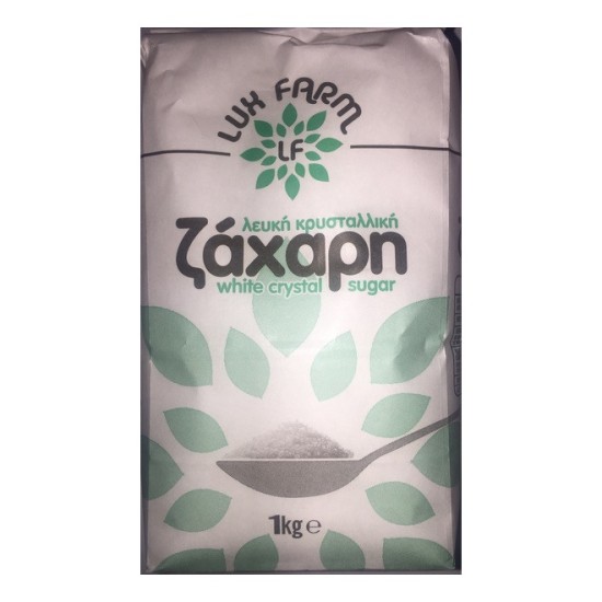 Ζάχαρη Λευκή Κρυσταλική Lux Farm 1 kg