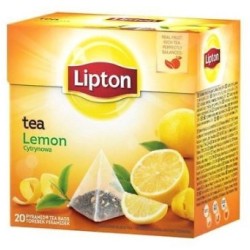 LIPTON ΜΑΥΡΟ ΤΣΑΙ 20ΦΑΚ ΠΥΡΑΜΙΔΑ 34ΓΡ ΛΕΜΟΝΙ
