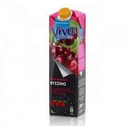 Χυμός Βύσσινο  Φρουτοποτό VIVA 1L