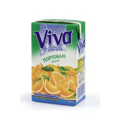 Φρέσκος χυμός πορτοκάλι Νεκταρ VIVA 250ml